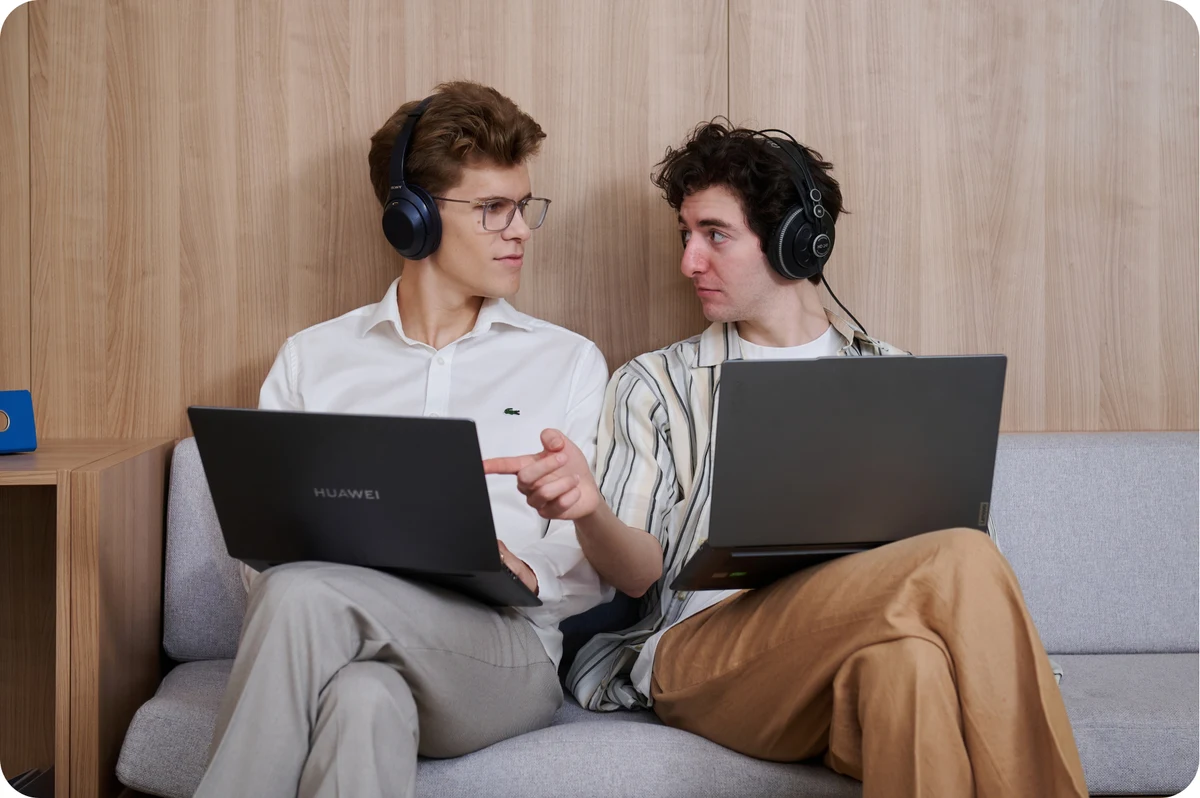 Команда Стриж за работой